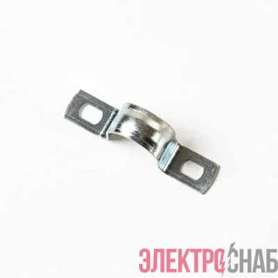 Скоба крепежная двухлапковая СМД 16-17 метал. оцинк. TOKOV ELECTRIC TKE-SMK-16-17-2