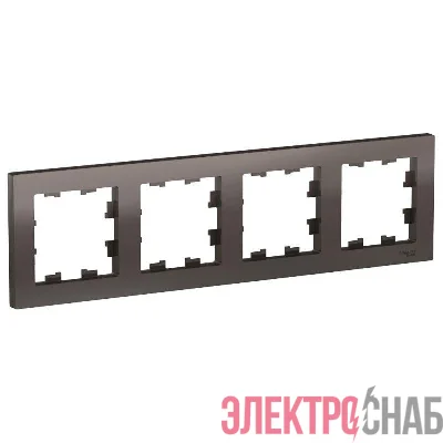 Рамка 4-м AtlasDesign универс. мокко SE ATN000604