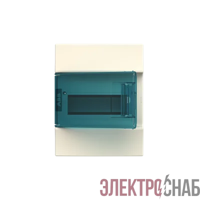 Бокс настенный Mistral41 8М зеленая дверь  N+PE ABB 1SPE007717F0321