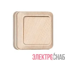 Выключатель 1-кл. ОП Олимп 10А IP20 сосна UNIVersal 5560797