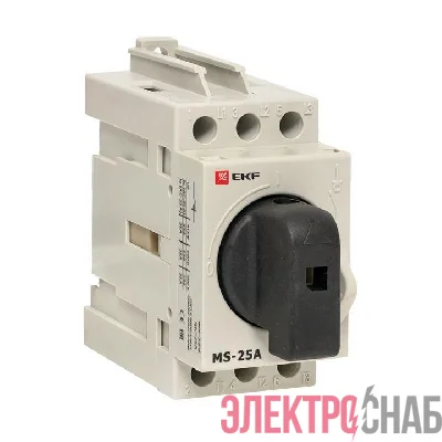 Рубильник мод. 3п MS-25A на DIN-рейку EKF ms-25d