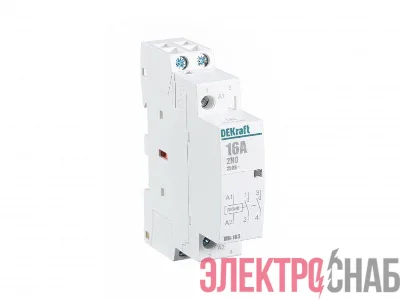 Контактор модульный МК-103 2НО 16А 230В DEKraft 18050DEK