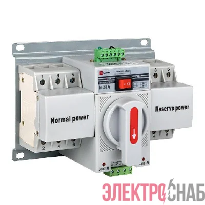 Устройство автоматического ввода резерва АВР 3п C 20А 400В MCB PROxima EKF ats-mcb-20c-3p-pro