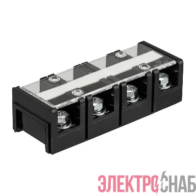 Блок зажимов клеммный БЗН ТС-604 16кв.мм 60А 4 пары Rexant 11-2161