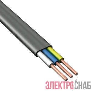 Кабель ВВГ-Пнг(А)-LSLTx 3х2.5 0.66кВ (бухта 100м) (м) ПромЭл