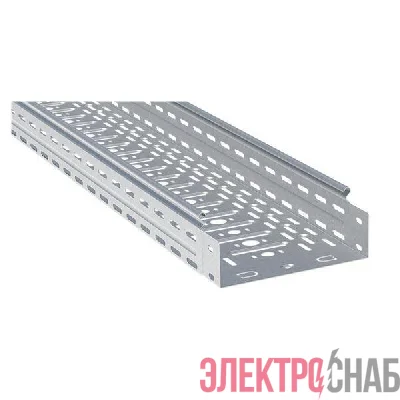 Лоток листовой перфорированный 80х400 L3000 1мм EKF L8040001