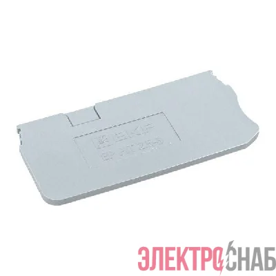 Заглушка для 2.5 Push-in 3 вывода сер. EKF EP-PIT-2.5-3