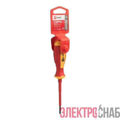 Отвертка SL3х75мм Expert 1000В PROхima EKF sl-3-75-exp-in