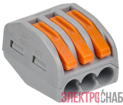 Клемма строительно-монтажная СМК 222-413 (уп.50шт) GENERICA UKZ20-413-050-G