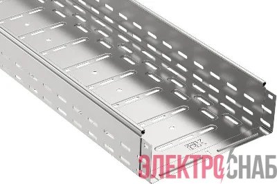 Лоток листовой перфорированный 200х100 L3000 сталь 1.2мм IEK CLP10-100-200-120-3