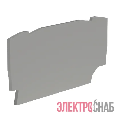 Крышка для клеммы 4 точки подключения на 2.5кв.мм DKC ZEFC221GR