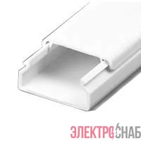Кабель-канал 20х10 L2000 с двойн. замком пластик Урал Пак КК-19020010-160