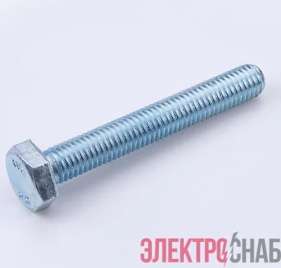 Болт М8х30 с шестигранной головкой оцинк. DIN 933 (уп.60шт) класс прочн. 8.8. пакет СТРОЙМЕТИЗ UTORM969093М830