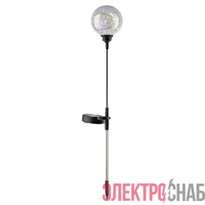 Светильник уличный ERASF23-12 Космос на солнечной батарее высота 75см 20LED ЭРА Б0062361