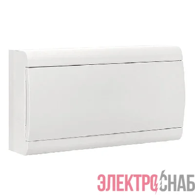 Щит ЩРН-П-18 IP41 бел. дверца (пром. упак.) Basic EKF pb-n-18w-bas
