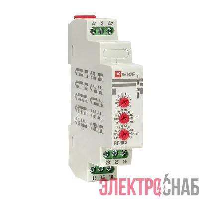 Реле времени RT-10-2 (10 устанавл. функц.) PROxima EKF rt-10-2