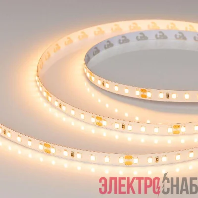 Лента светодиодная UL-A120-8mm 24В Warm 2400К 9.6Вт/м IP20 (7 лет) (уп.5м) Arlight 042299