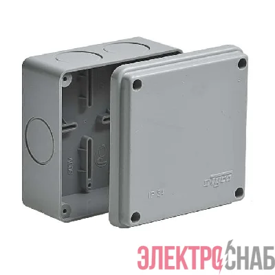 Коробка распр. ОП 100х100х50 IP54 без герм. Рувинил 67049