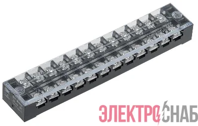 Блок зажимов БЗН ТВ-2512 2.5кв.мм 25А 12 пар IEK YZN41-12-002-K02