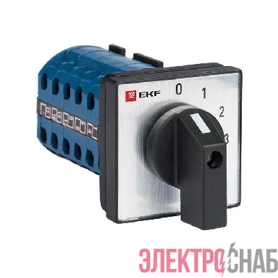 Переключатель кулачковый ПК-1-103 3п 32А "0-1-2-3" EKF pk-1-103-32