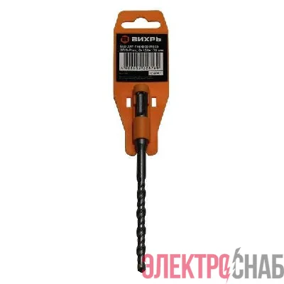 Бур по бетону 8х160х100 SDS-Plus Вихрь 73/10/7/4