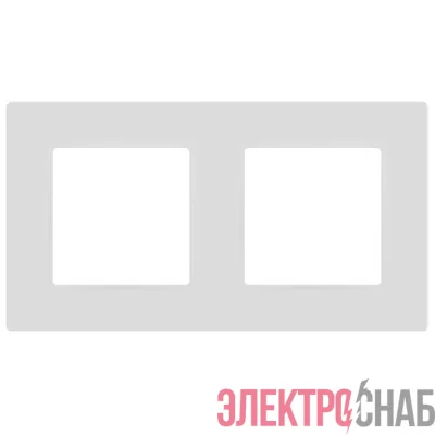 Рамка 2-м 12-5202-01М Классик бел. матов. Эра Б0067780