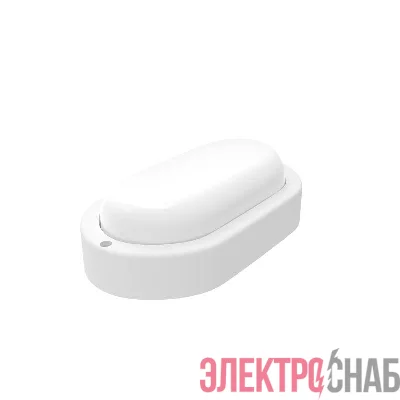 Светильник светодиодный Lite 8Вт 6500К IP65 700лм 160х90х46мм ДБП овал настенно-потолочный GAUSS 161418308