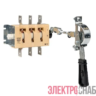 Выключатель-разъединитель ВР32У-35A31240-R 250А 1 напр. с дугогасит. камерами с передней смещенной рукояткой MAXima EKF uvr32-35a31240-r