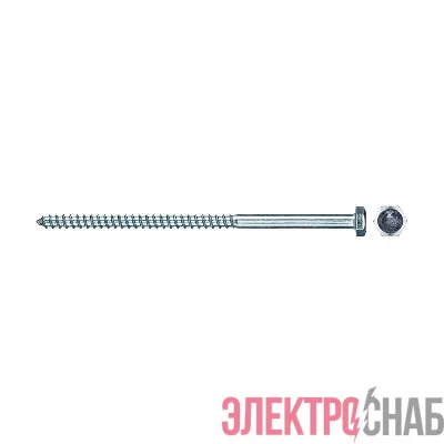 Болт сантехнический 6х120 DIN 571 оцинк. (уп.2шт) Tech-Krep/Zitar 103879