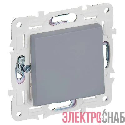 Выключатель перекрестный 1-кл. SKANDY 10А SK-V03Gr сер. IEK SK-V13-0-10-K03