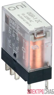 Реле общего назначения OGR-1 2C 220В AC ONI OGR-1-2C-AC220V