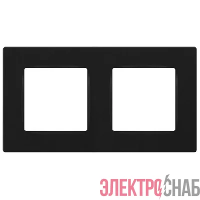 Рамка 2-м 12-5202-05 Классик антрацит Эра Б0067789