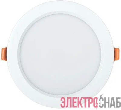 Светильник светодиодный ДВО 1802 PRO 20Вт 4000К IP40 встраив. круг бел. IEK LDVO0-1802-20-4000-K01