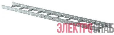 Лоток лестничный 300х50 L3000 сталь 1.2мм ИЭК LLK1-050-300