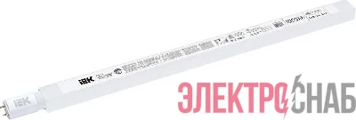 Лампа светодиодная T8 10Вт линейная 1000Лм 230В 6500К G13 IEK LLE-T8R-10-230-65-G13