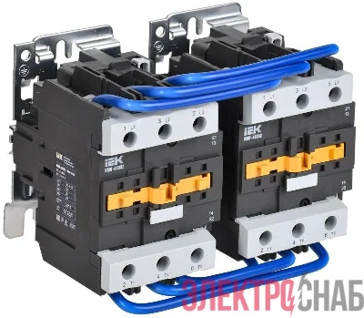 Контактор КМИ-48032 реверс 80А 230В/АС3 2НО 2НЗ KARAT IEK KKM43-080-230-22-1