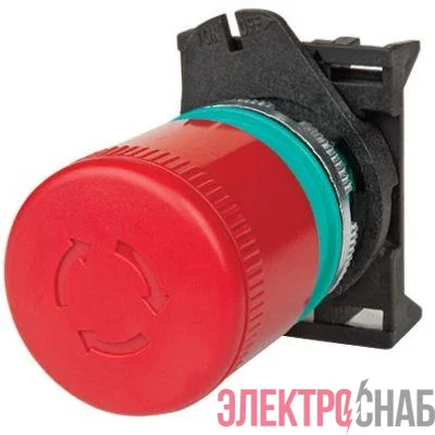 Кнопка грибовидная d40мм возвратн. поворотн. DKC ABHT1C4N