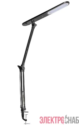 Светильник светодиодный KD-785 C02 настол. струбцина 230В 5Вт 4000К черн. Camelion 12115