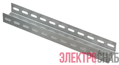 Профиль П-образный перфорир. L800 2.5мм IEK CLM50D-PPP-080-25