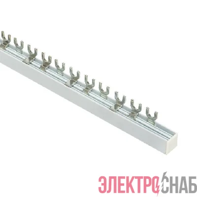 Шина соединительная типа FORK для 3-ф нагр. 100А 54 мод. EKF fork-03-100