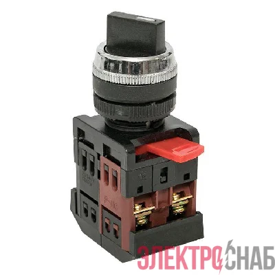 Переключатель  АС-22 2P черн. NO+NC PROxima EKF psw-ac-2p