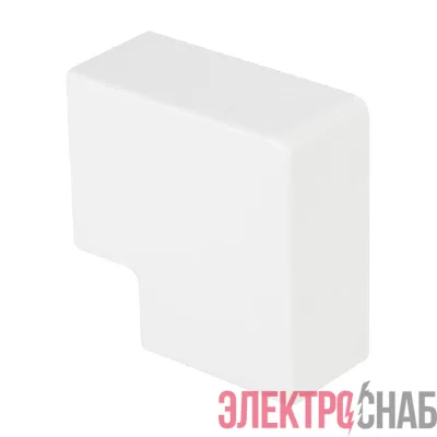 Поворот на 90град. 40х25 бел. Plast PROxima (уп.4шт) EKF abw-40-25x4