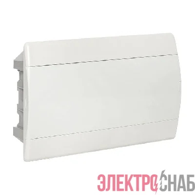 Щит ЩРВ-П-18 IP41 бел. дверца (пром. упак.) Basic EKF pb-v-18w-bas
