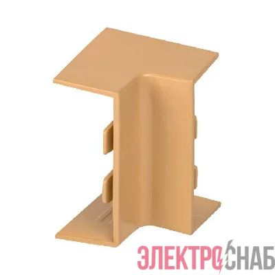 Угол внутренний 40х16 под свет. дерево Plast PROxima (уп.4шт) EKF ibl-40-16x4