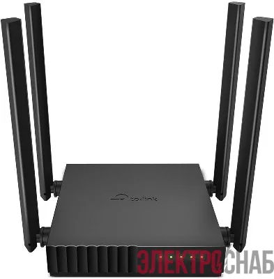 Роутер беспроводной Archer C54 AC1200 10/100BASE-TX черн. TP-Link 1413375