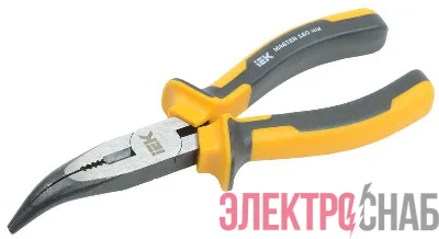 Тонкогубцы изогнутые Master 160мм IEK TCN-1-160