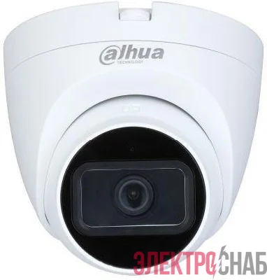 Камера видеонаблюдения DH-HAC-HDW1200TRQP-A-0280B 2.8-2.8мм HD-CVI HD-TVI цветная бел. корпус Dahua 1475116