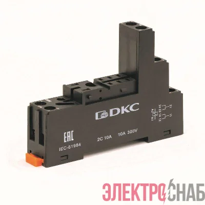 Элемент базовый пассивный для установки одиночных реле до 230В АС/DC DKC IR-B2-SC