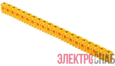 Маркер открытого типа KE 0.75-1.5кв.мм символ "P" (уп.200шт) IEK UMK-KE1-P