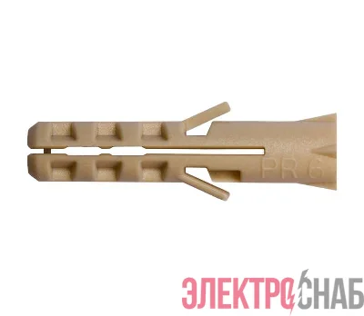 Дюбель распорный нейлон PR 6х30 контейнер (уп.800шт) Партнер 43694